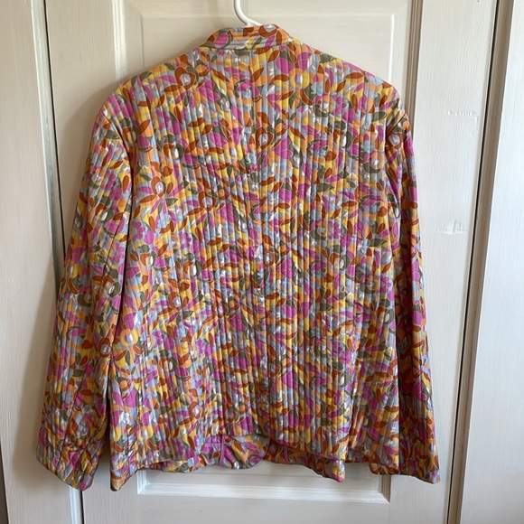 Sigrid Olsen 100% silk, multi-colored jacket. Womens size 1X. BNWT - Picture 5 of 11